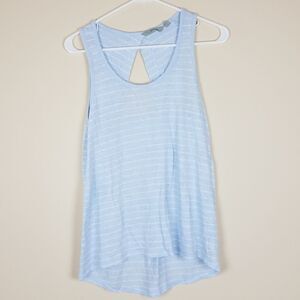 Athleta Striped High Low Tank
